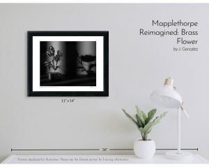 Mapplethorpe Reimagined: Brass Flower