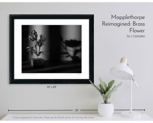 Mapplethorpe Reimagined: Brass Flower