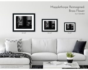 Mapplethorpe Reimagined: Brass Flower