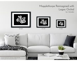 Mapplethorpe Reimagined with Legos: Orchid